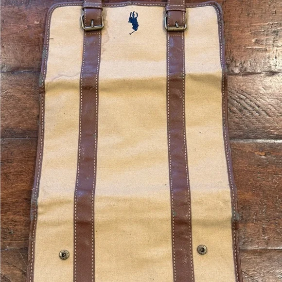 Polo by Ralph Lauren Canvas and Leather Toiletry Bag - Picture 5 of 5